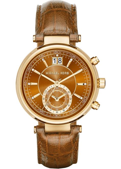 michael kors uhr leder braun|michael kors official website.